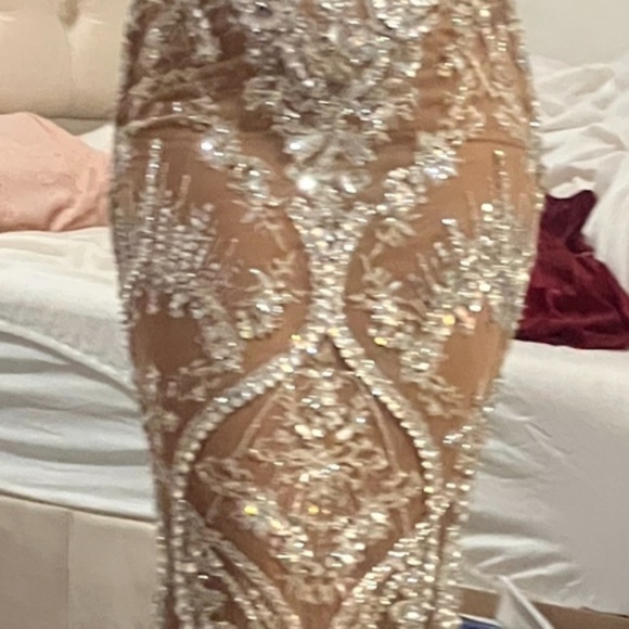 Beaded Corset Dress - Picture 2 of 3